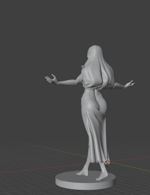 Mô hình nhân vật nữ 3D - Thiết kế tinh xảo - Image 14