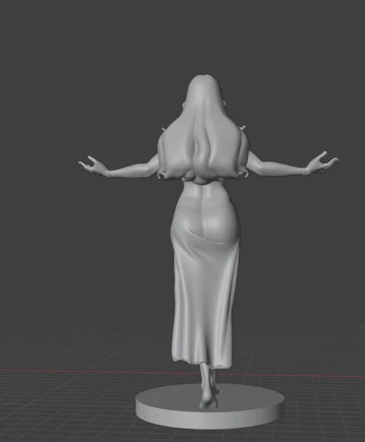 Mô hình nhân vật nữ 3D - Thiết kế tinh xảo - Image 17
