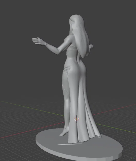 Mô hình nhân vật nữ 3D - Thiết kế tinh xảo - Image 20