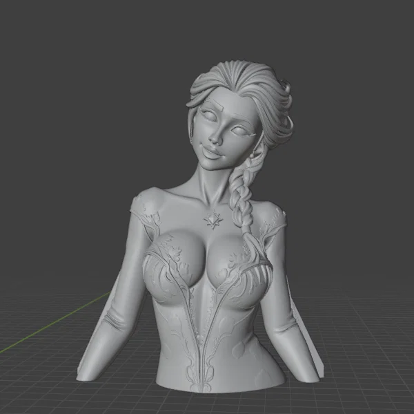 Mô hình nhân vật nữ 3D - Thiết kế tinh xảo - Image 21