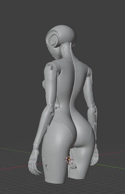 Mô hình nhân vật nữ 3D - Thiết kế tinh xảo - Image 28