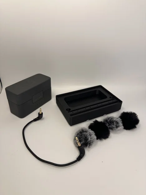 Khay 3D Gridfinity 2x3 đựng phụ kiện DJI Mic Mini gọn gàng - Image 3