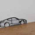 Tranh treo tường nghệ thuật silhouette BMW F92 M8 - Thumbnail 1