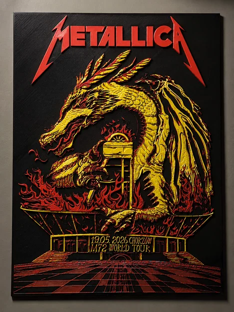 Mô hình Hueforge Metallica M72 Chorzow Ba Lan - Image 1