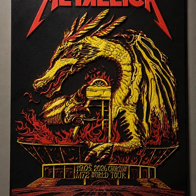 Mô hình Hueforge Metallica M72 Chorzow Ba Lan