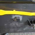 Pat giữ quai nhựa màu vàng cho nắp Frunk/Capo xe Porsche 911 & 981 Cayman Boxster - Thumbnail 2