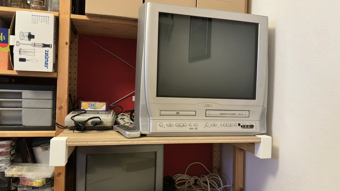 Phụ kiện in 3D giá đỡ và đệm mở rộng kệ IKEA Ivar 30cm - Image 3