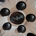 Nắp Chụp Mâm Xe Toyota 57mm - Phiên Bản Logo Batman - Thumbnail 1