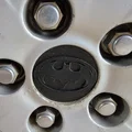 Nắp Chụp Mâm Xe Toyota 57mm - Phiên Bản Logo Batman - Thumbnail 3