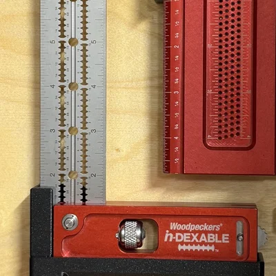 Giá Đỡ Dựng Đứng Cho Thước Woodpecker's Double Square