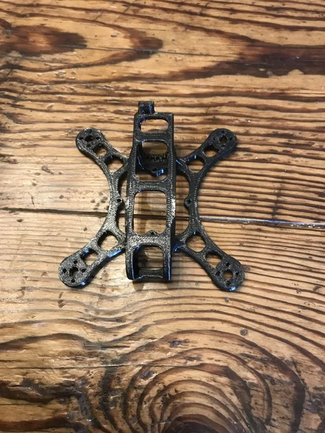 Khung drone FPV 2 inch hỗ trợ gắn động cơ 9x9mm tự in 3D - Image 1