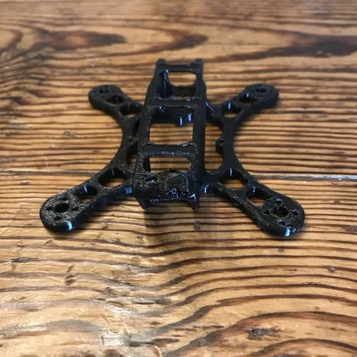 Khung drone FPV 2 inch hỗ trợ gắn động cơ 9x9mm tự in 3D