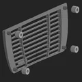 Mặt ca-lăng (grill) phía trước cho TRX-6 - Thumbnail 2