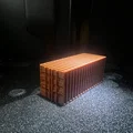 Container hàng hóa 20ft H0 | Dễ in - Thumbnail 1