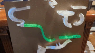 Mô hình Đường đua bi (Marble Run) phiên bản nam châm - Image 1