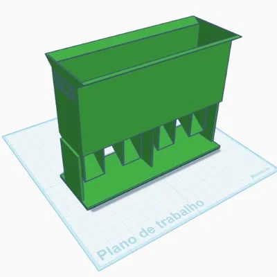 Thiết bị in 3D Soil Quarter - Dụng cụ chia mẫu đất chuyên dụng