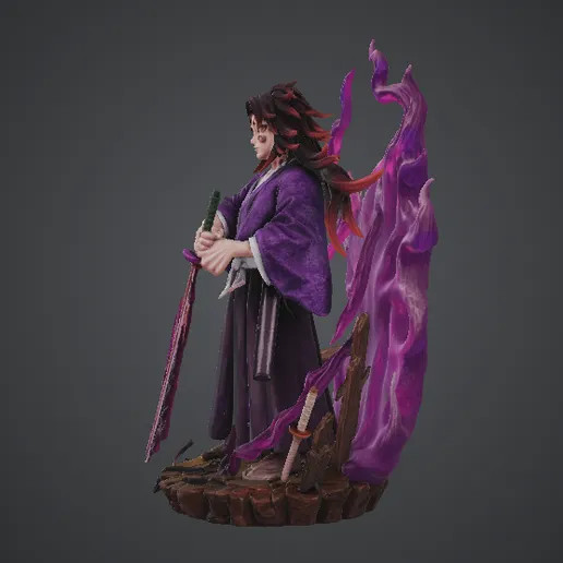 MÔ HÌNH 3D KOKUSHIBO – THANH GƯƠM DIỆT QUỶ - Image 3