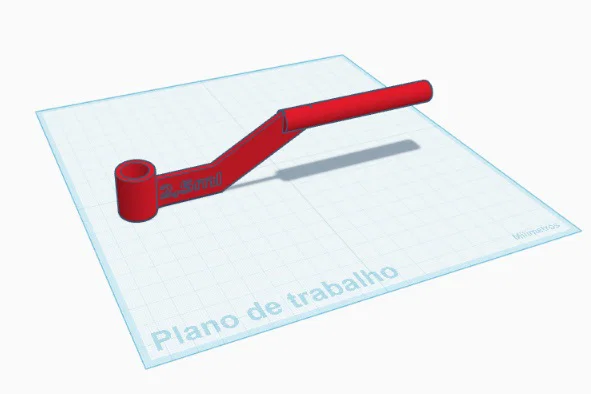 Dụng cụ lấy mẫu đất 2.5ml (Sampling for 2.5ml soil) - In 3D - Image 1