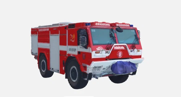 Mô hình in 3D xe chữa cháy Tatra CAS 30 chi tiết - Image 1