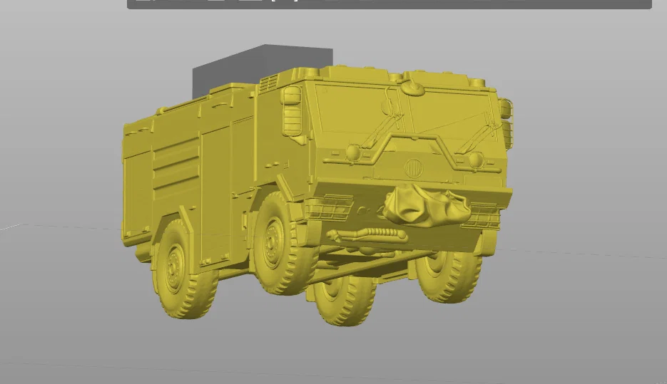 Mô hình in 3D xe chữa cháy Tatra CAS 30 chi tiết - Image 2