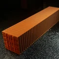 Mô hình container 40ft tỷ lệ H0 | Dễ dàng in ấn - Thumbnail 1