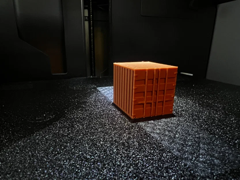 Mô hình Container 10ft tỷ lệ H0 | Dễ in - Image 1