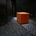 Mô hình Container 10ft tỷ lệ H0 | Dễ in - Thumbnail 1