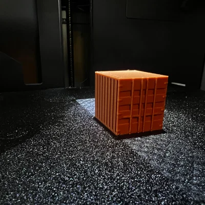 Mô hình Container 10ft tỷ lệ H0 | Dễ in