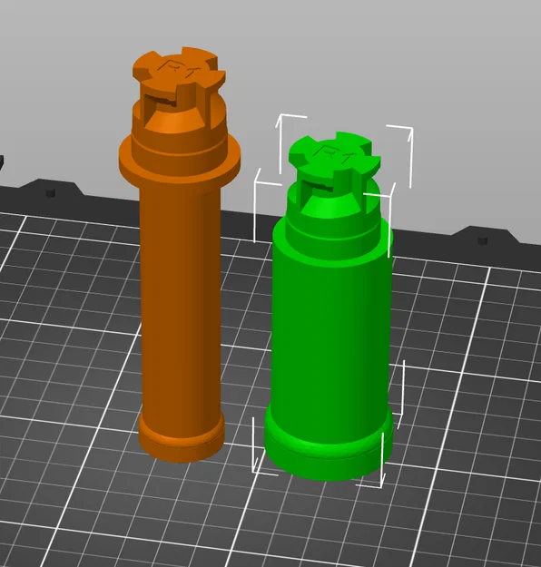 Giá treo cuộn nhựa 3D cho cuộn nhỏ (tương thích Core One+ Puck) - Image 1
