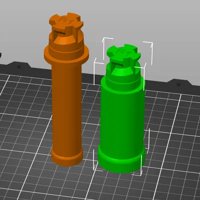 Giá treo cuộn nhựa 3D cho cuộn nhỏ (tương thích Core One+ Puck)
