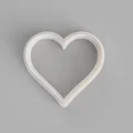 Khuôn cắt bánh quy hình trái tim 3D đơn giản, đẹp mắt - Thumbnail 1