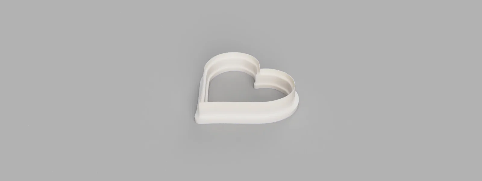Khuôn cắt bánh quy hình trái tim 3D đơn giản, đẹp mắt - Image 2