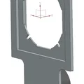 Khung Edizio Due kèm giá đỡ cho Shelly Button 1 - Thumbnail 2