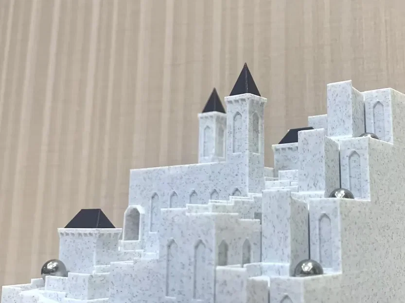 Mô hình lâu đài kết hợp đường chạy bi (Castle Marble Run) - Image 1