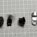 Núm vặn thay thế cho chốt khóa tấm hông tủ Rittal TE7000 - Thumbnail 2