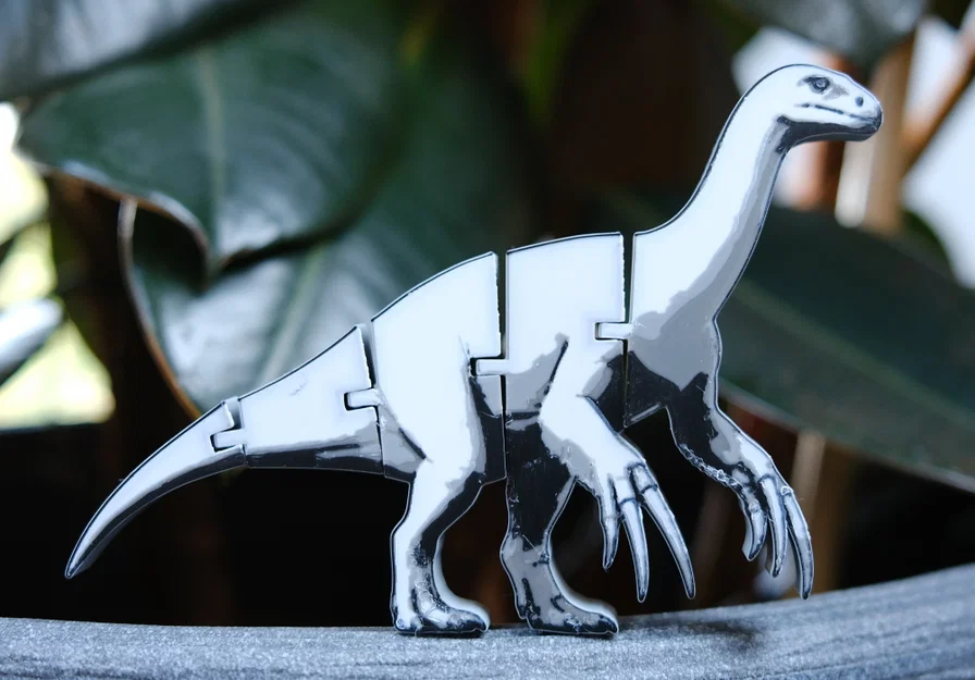 Khủng long Flexi Terry - Mô hình Therizinosaurus cử động linh hoạt - Image 1