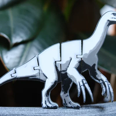 Khủng long Flexi Terry - Mô hình Therizinosaurus cử động linh hoạt