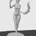 Mô hình 3D Triss Merigold (The Witcher) trong trang phục bikini quyến rũ - Thumbnail 2