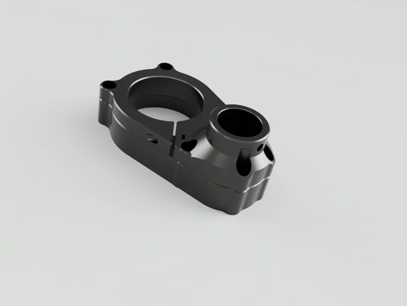 Bộ hút bụi CNC spindle 65mm dùng ống 35mm (Dust shoe) - Image 1