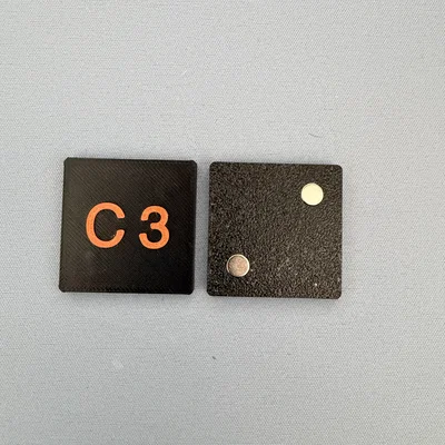 Bảng tên Prusa Core One dùng nam châm 6mm