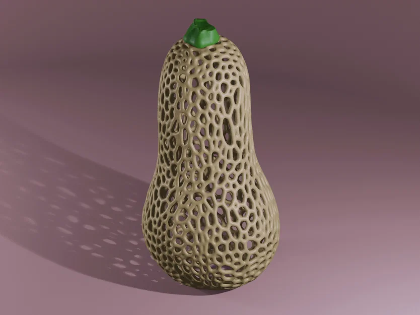Mô hình quả bí hồ lô kiểu Voronoi - Image 1