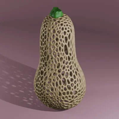 Mô hình quả bí hồ lô kiểu Voronoi