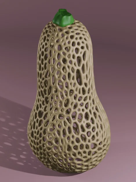 Mô hình quả bí hồ lô kiểu Voronoi - Image 2
