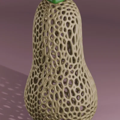 Mô hình quả bí hồ lô kiểu Voronoi