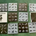 Bộ 90 mẫu TANGRAM kèm lời giải và hộp đựng thẻ - Thumbnail 2