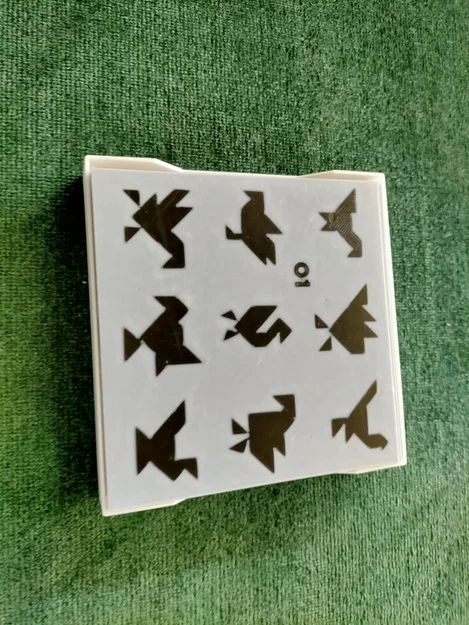 Bộ 90 mẫu TANGRAM kèm lời giải và hộp đựng thẻ - Image 10
