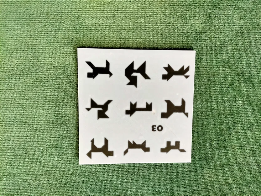 Bộ 90 mẫu TANGRAM kèm lời giải và hộp đựng thẻ - Image 12
