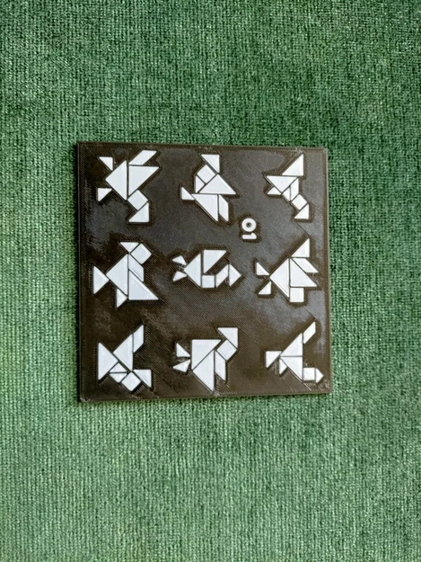 Bộ 90 mẫu TANGRAM kèm lời giải và hộp đựng thẻ - Image 20