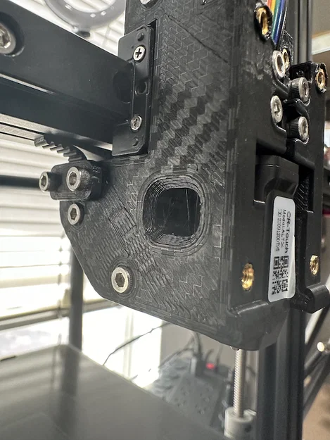 Ngàm gắn Ender 3 Stealthburner CW2 CR Touch cho ray MGN12 - Image 3