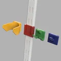 Phụ kiện móc treo đa năng cho thanh ray Twin Slot Shelving - Thumbnail 1